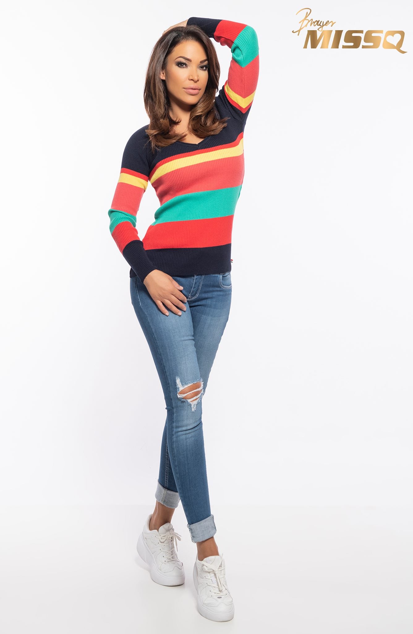 MissQ Classic Turtle or Round Neck Knitted Sweater