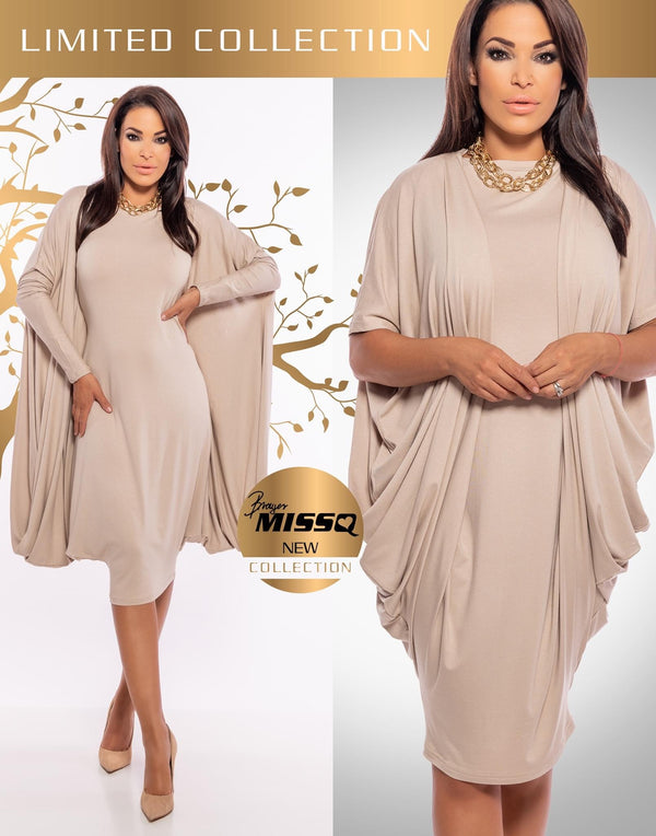 MissQ Luxury One Size Long Sleeve Dress